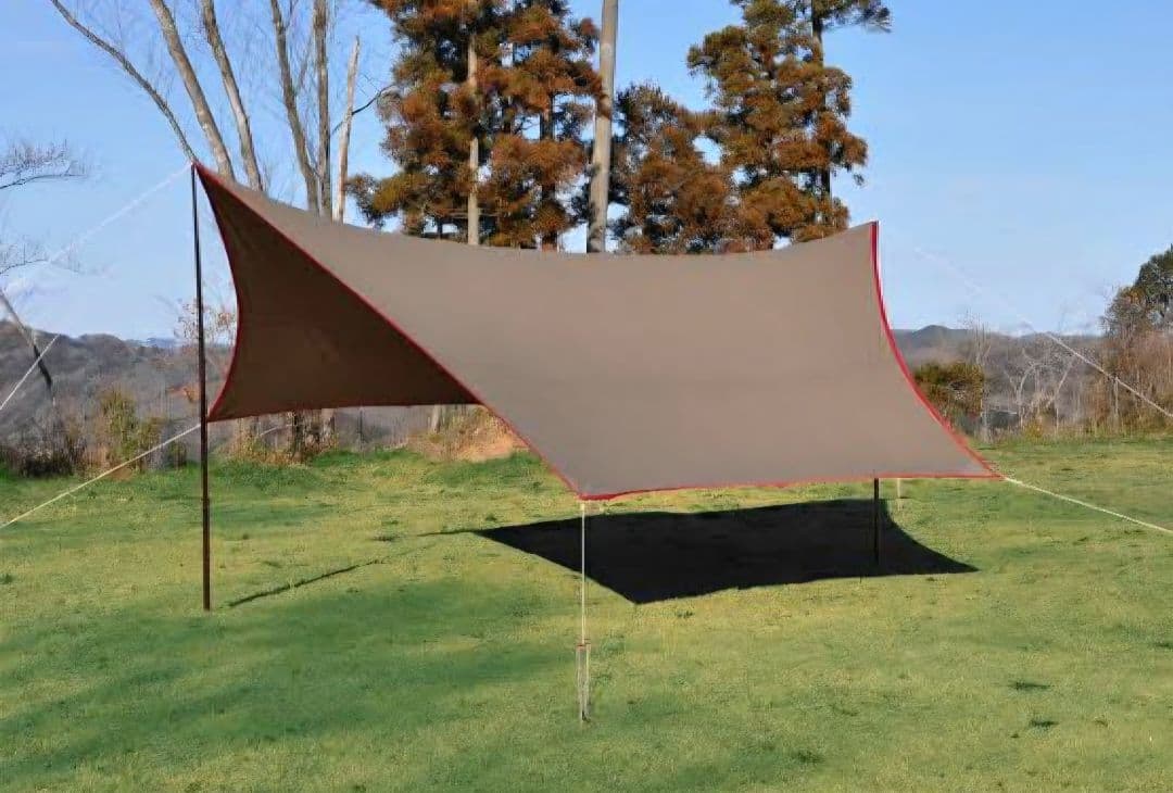 ほぼ未使用　テンマクデザイン　焚火 タープ コットンヘキサ M