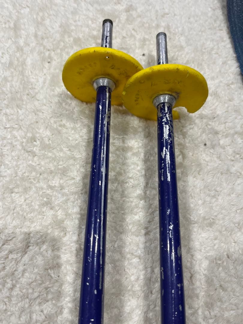 スキー板130cmストック 110cmブーツ 23.5〜24.0cmセット