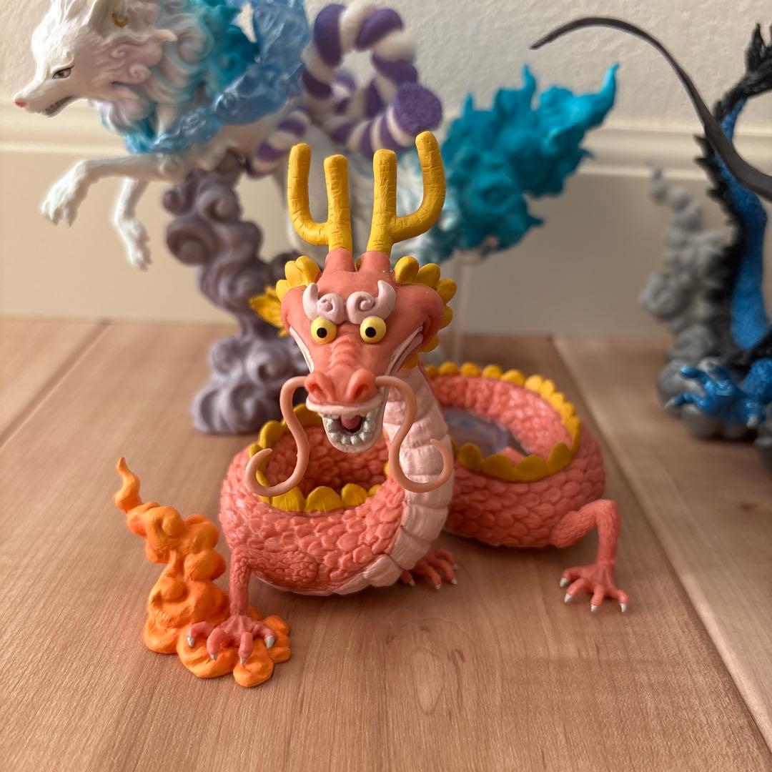 ワンピース 一番くじ 魂豪示像 カイドウ モモの助 ヤマト 4体セット