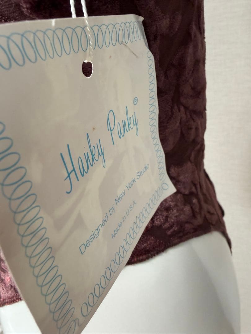 タグ付き 未使用 Hanky Panky ハンキーパンキー レオタード キャミ