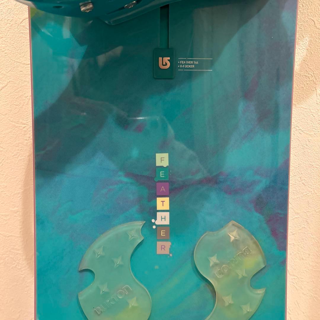 板 BURTON FEATHER 144 、ビン STILETTO Mサイズ