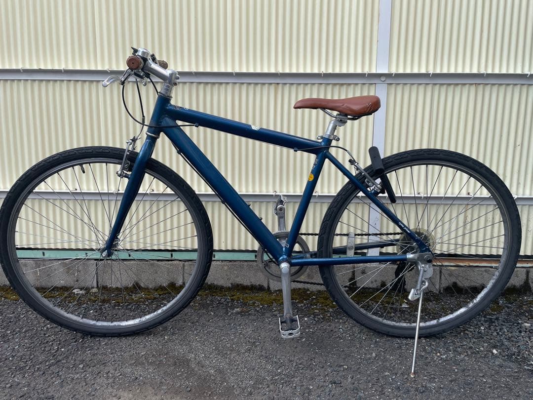 クロスバイク　アイアンブルー700C/cyma 7段変速　お得セット
