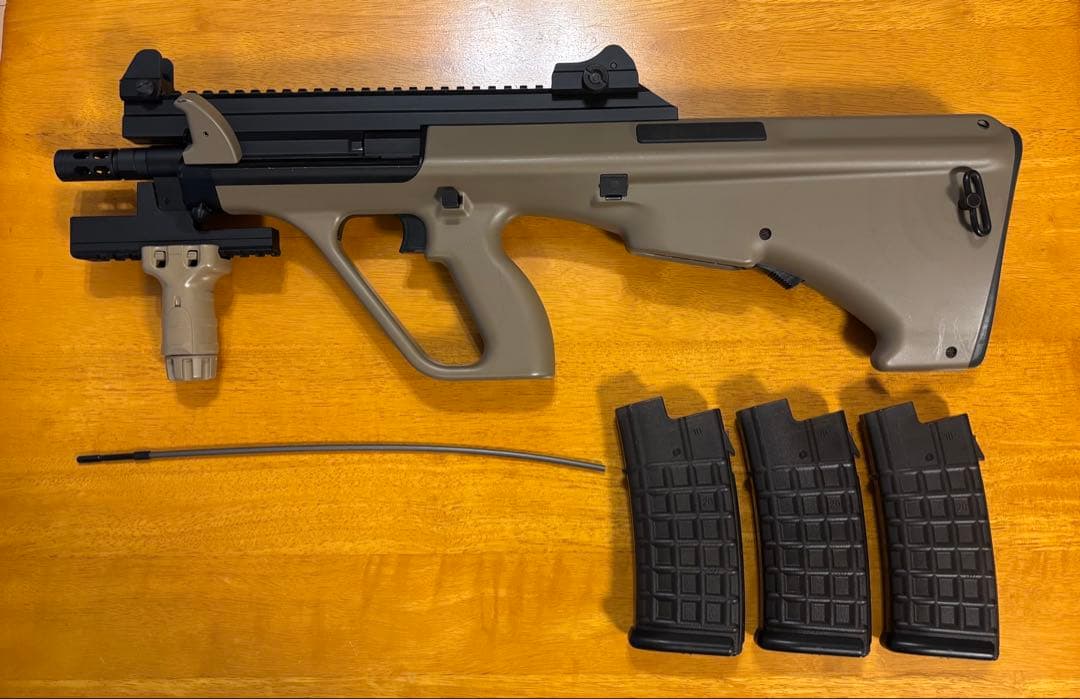 東京マルイ ステアーハイサイクル タンカラーモデル 330連マガジン+2個付き