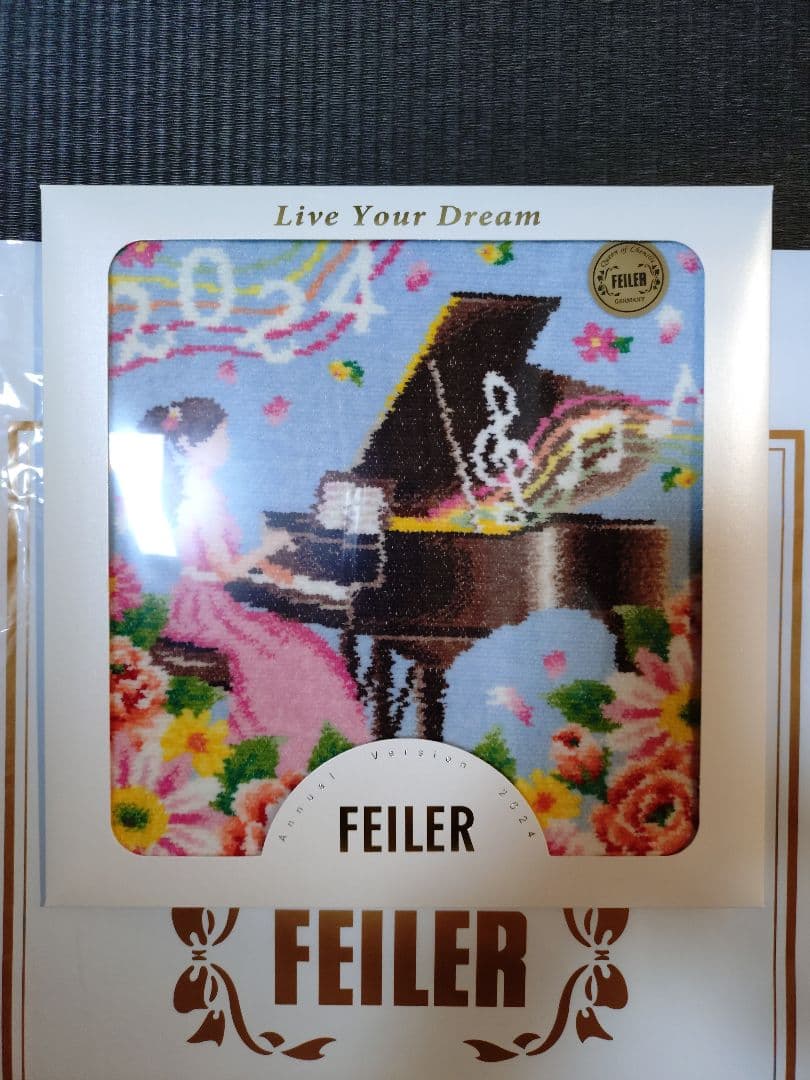 新品☆FEILER フェイラー　アニバーサリー タオルハンカチ✕３点セット