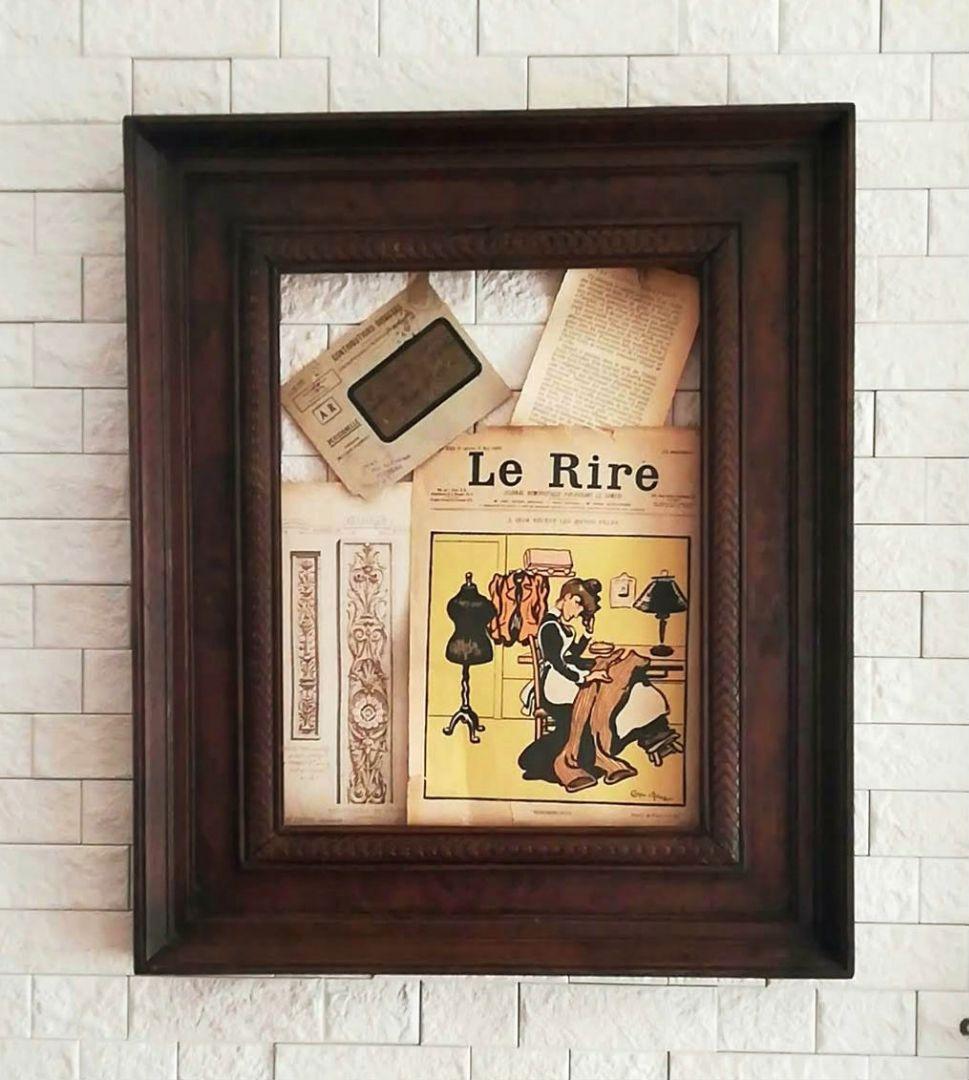 値下げ中　フランス　アンティーク　フレーム