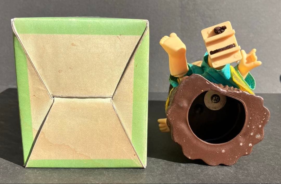 あんそにぃ　ゲゲゲの鬼太郎　下駄けり人形　おもちゃ　リプロ箱付き