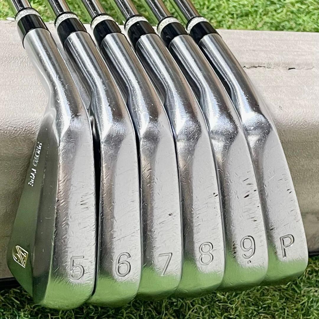 【貴重なレフティ】藤本技工 プロトタイプ アイアンセット 6本 メンズ X 左用