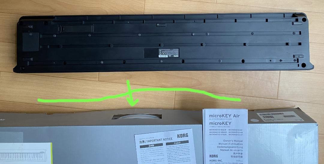 鍵盤楽器 KORG microKEY2 49air