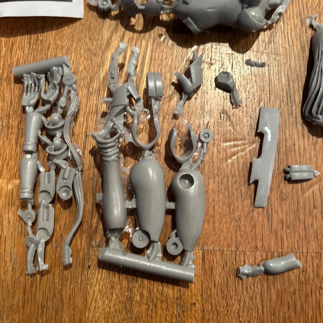 プラレス3四郎　桜姫　フル可動　ガレージキット