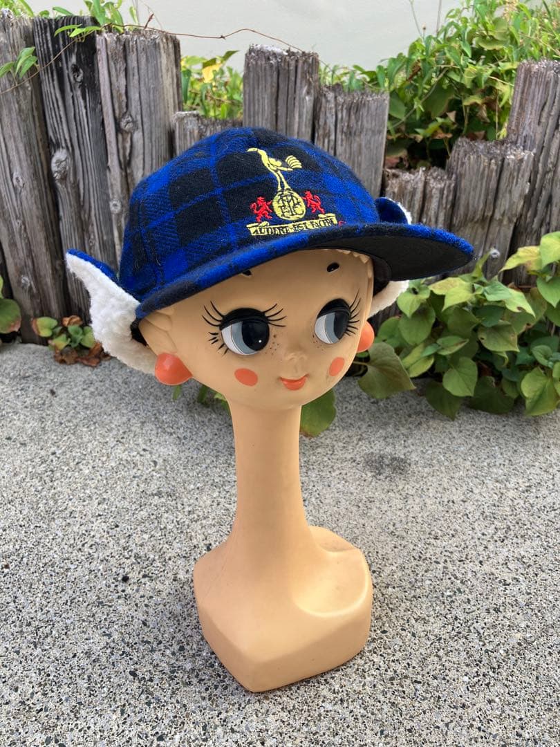 トッテナム・ホットスパーズFC　フライトキャップ ビーニービンテージ 帽子