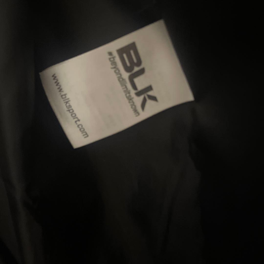 BLKラグビーベンチコート美品ブラックロングコートキルティング4XL大きいサイズ