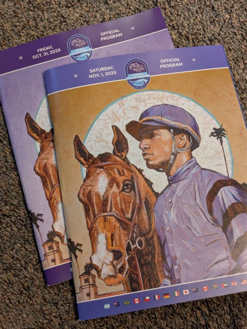 フォーエバーヤング 2025年ブリーダーズカップ 両日セット➕ネックストラップ