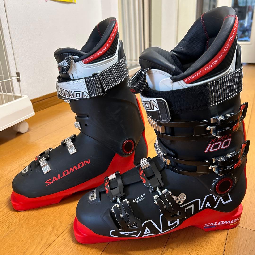 サロモン Salomon X-MAX 100 27/27.5 スキーブーツ