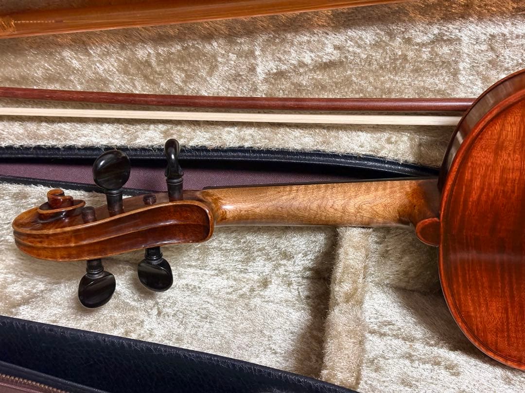 鈴木政吉 オールド 4/4 バイオリン No.6 虎杢　値下