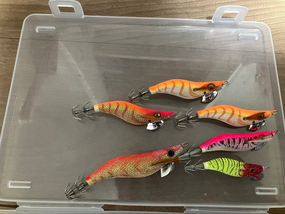 イカメタル　ガマカツ　エギドロッパー　ヤマシタ　シマノ　セット