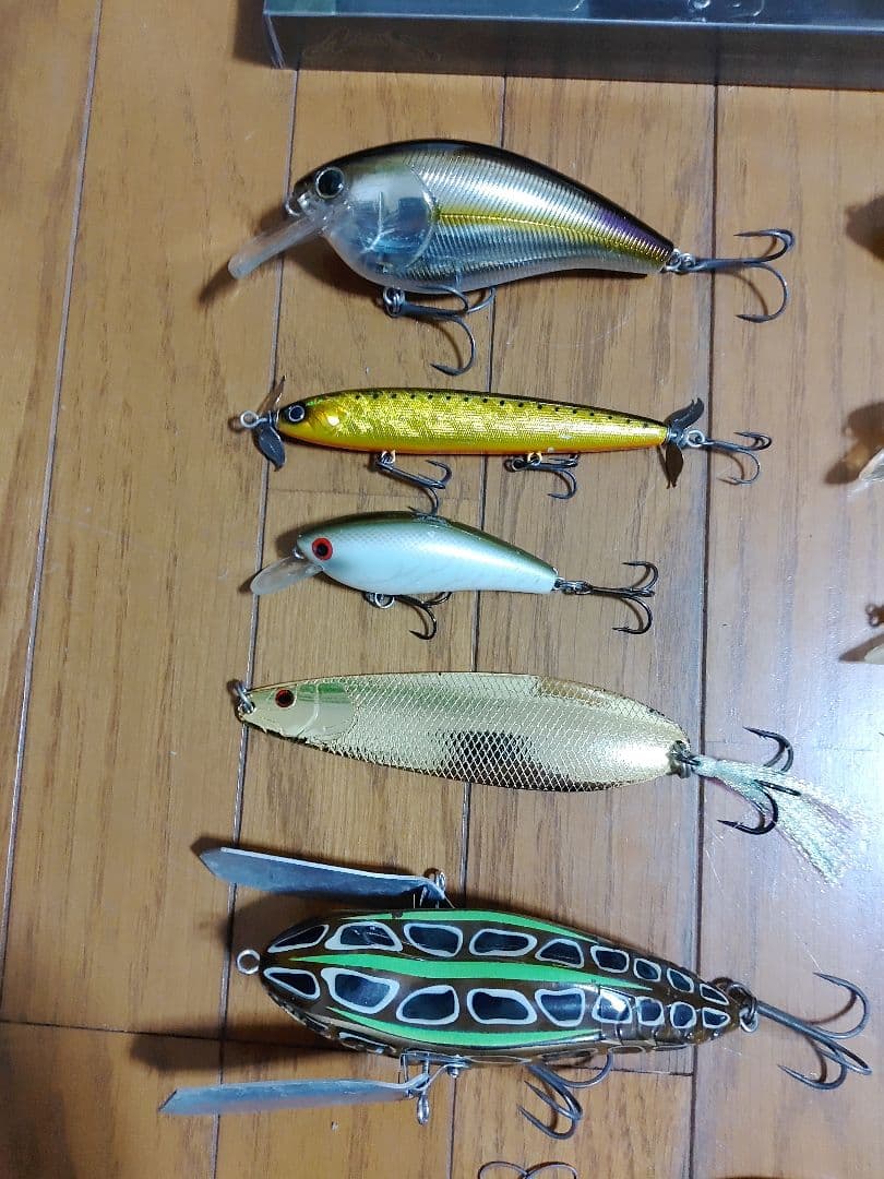 【限定値下】バス釣り引退セット　ハードルアー18個 まとめ売り　ノリーズ、デプス