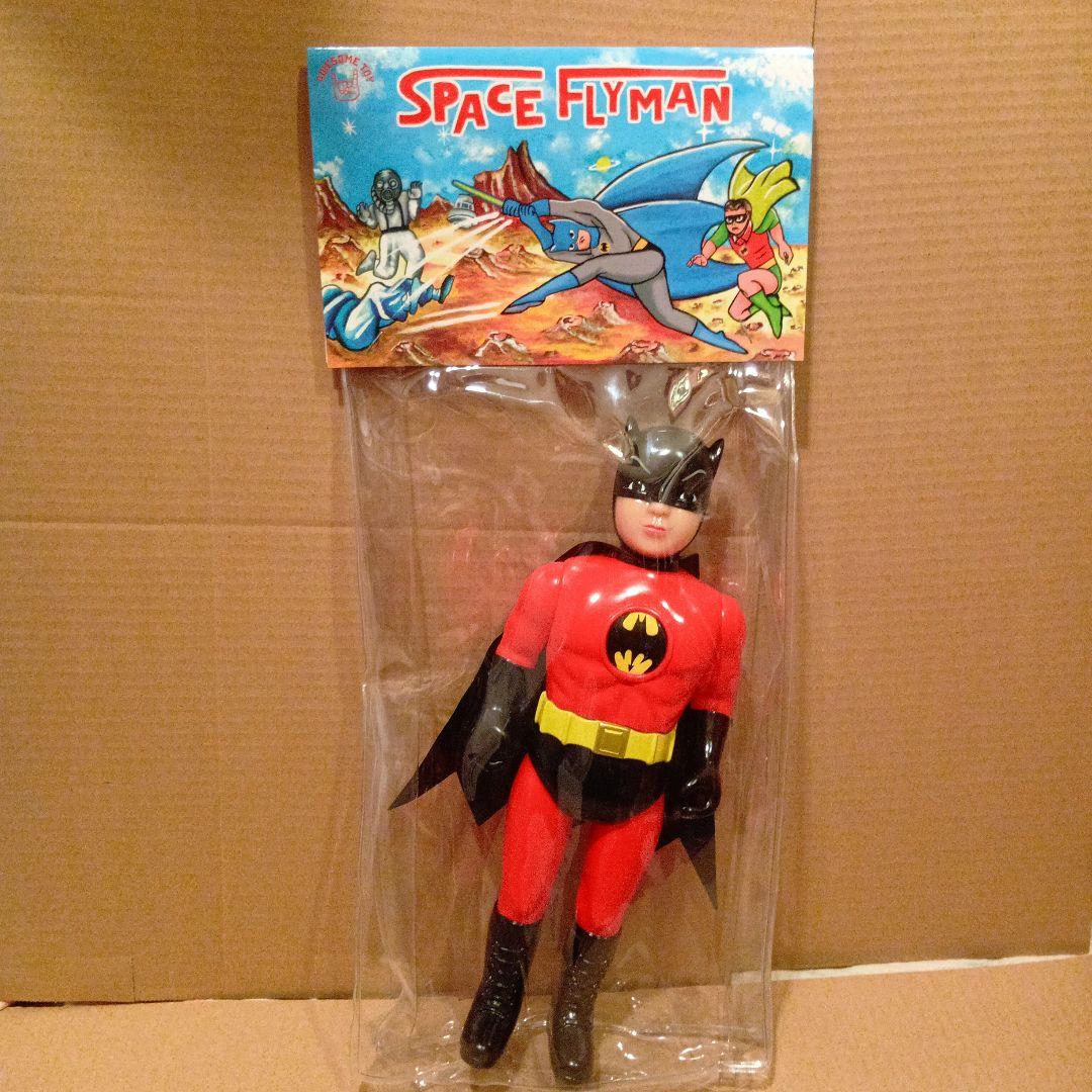 新品　バットマン スタンダードソフビ　 赤　 29cm　パチ　スペースフライマン