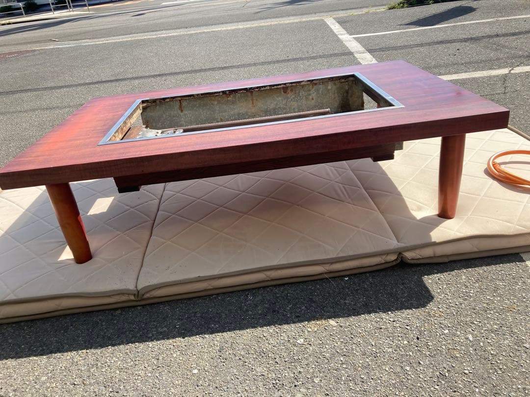 業務用　お好み焼き鉄板付き座卓