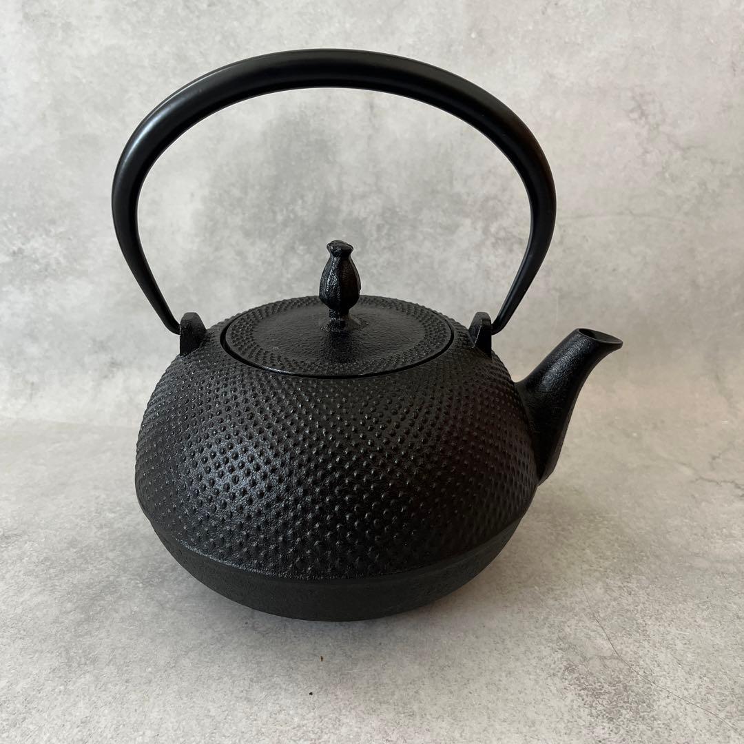 美品 南部鉄器 池永製 鉄瓶