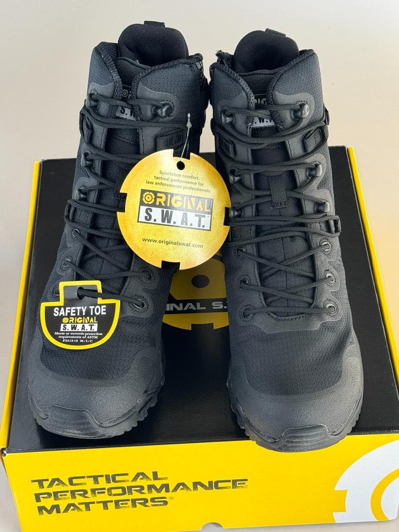 オリジナルスワットAlphaFury 8\"サイドジップSafety 27.5cm