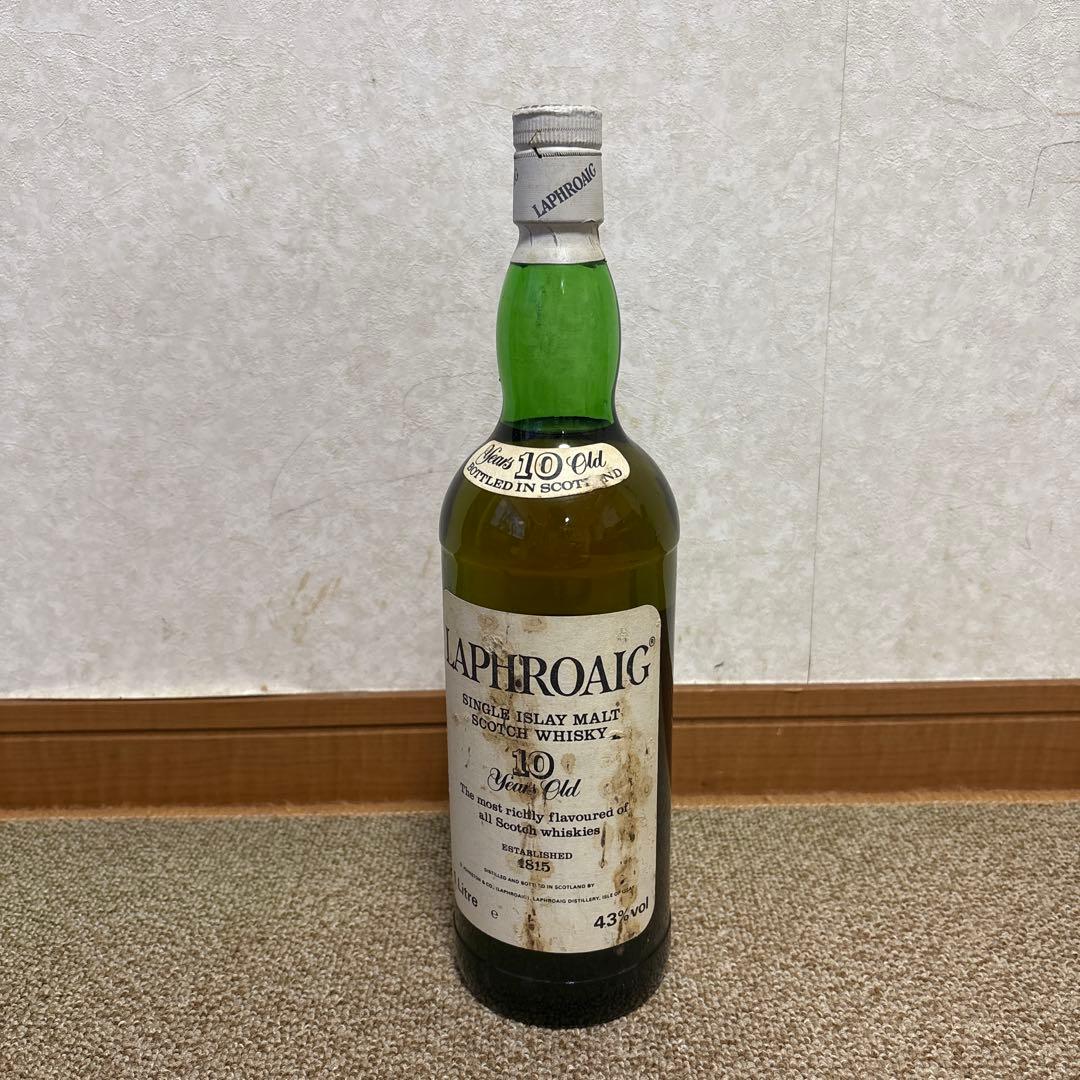 【未開栓】LAPHROAIG ラフロイグ 10年 旧ボトル ウイスキー