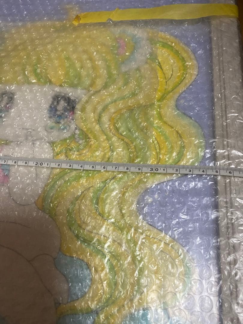 せきやゆりえ　キラキラおめめのおんなの子　原画