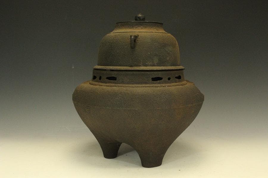 茶道具 風炉釜 羽根釜 719