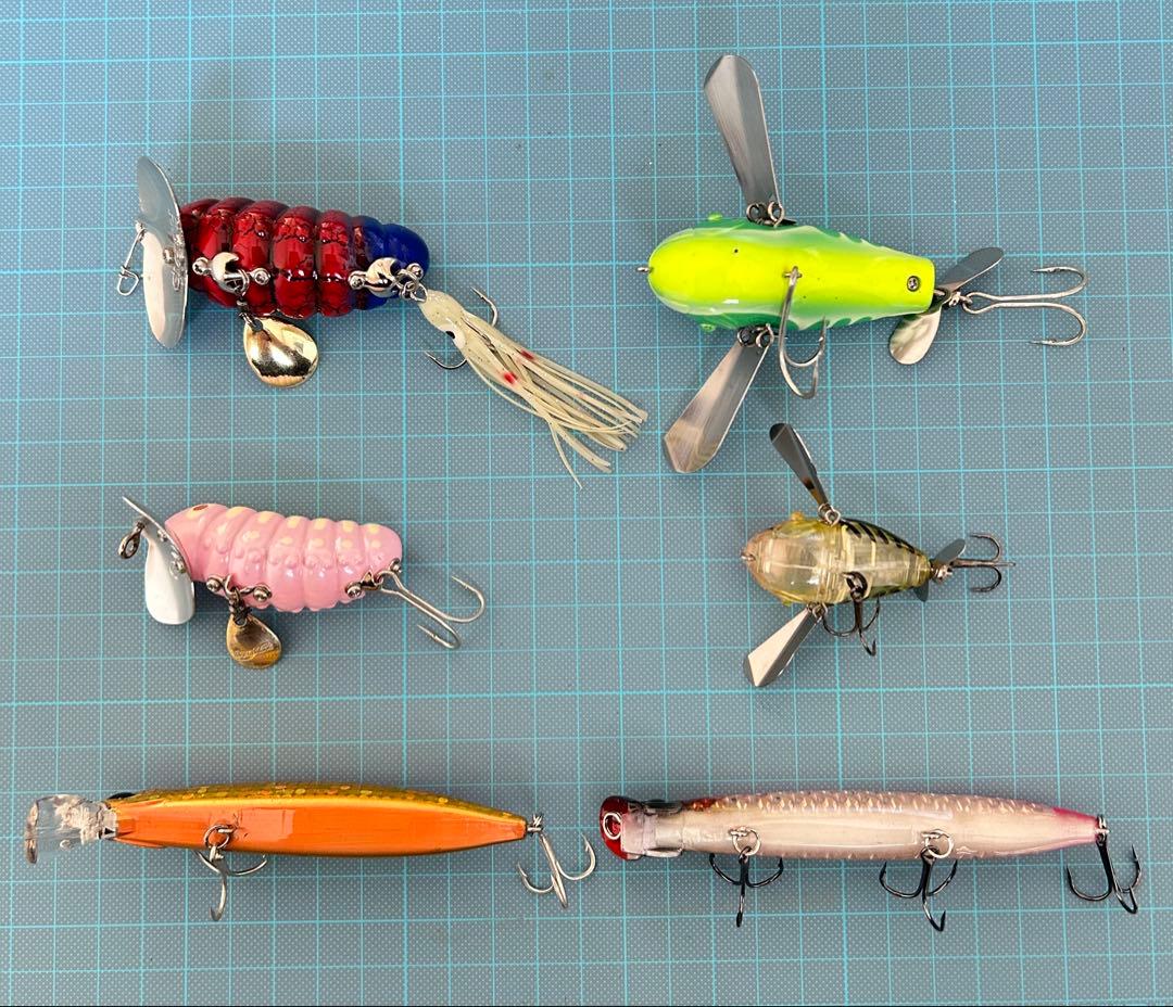 SMITHスミスキャタピー、JACKALL ジャッカル　マイクロ、ポンパドール鯰