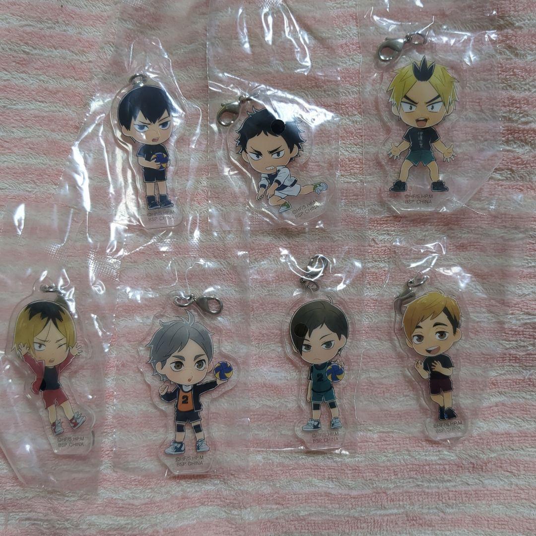 《込》 ハイキュー!! 菅原 影山ほか 一番くじ チャーム
