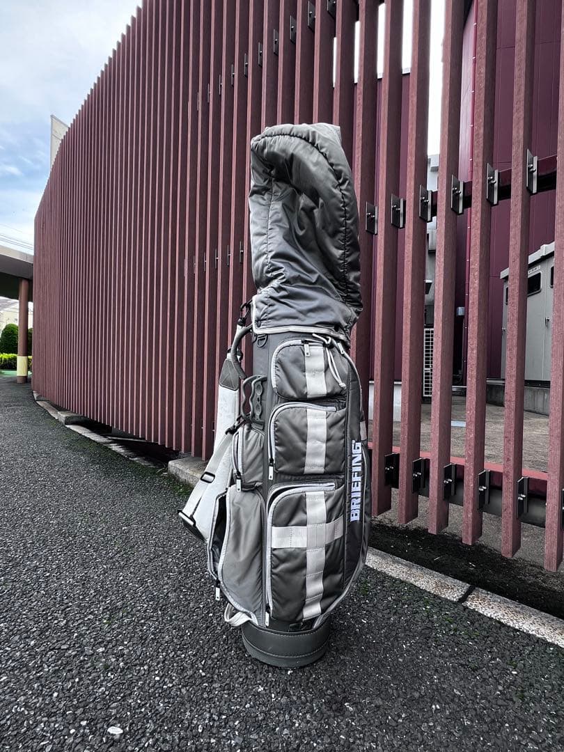 T*0様 BRIEFING キャディバッグ グレー