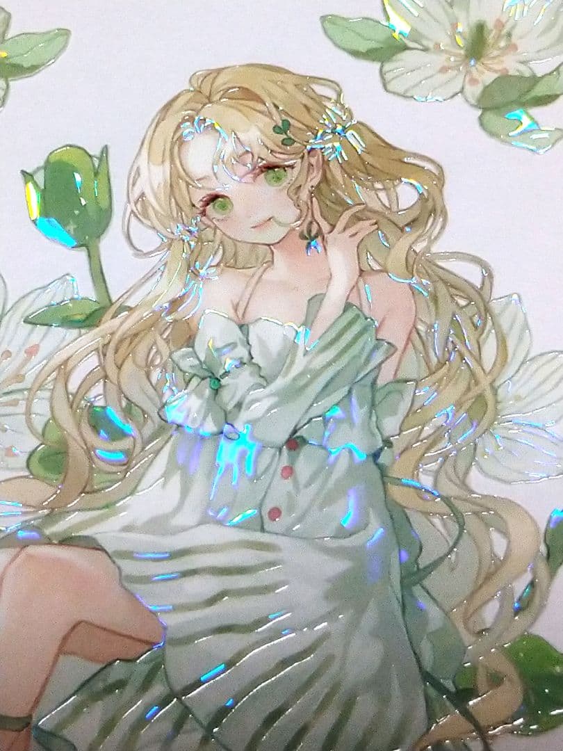 J661＃花期如约(贝壳光)studiovi切り売り海外人物マステ女の子