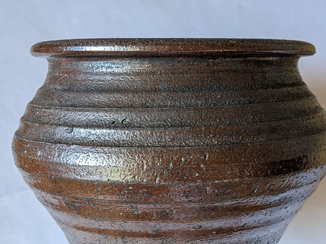 ♦江戸時代 香炉 建水 梅花皮 茶道具 アンティーク骨董品 コレクション