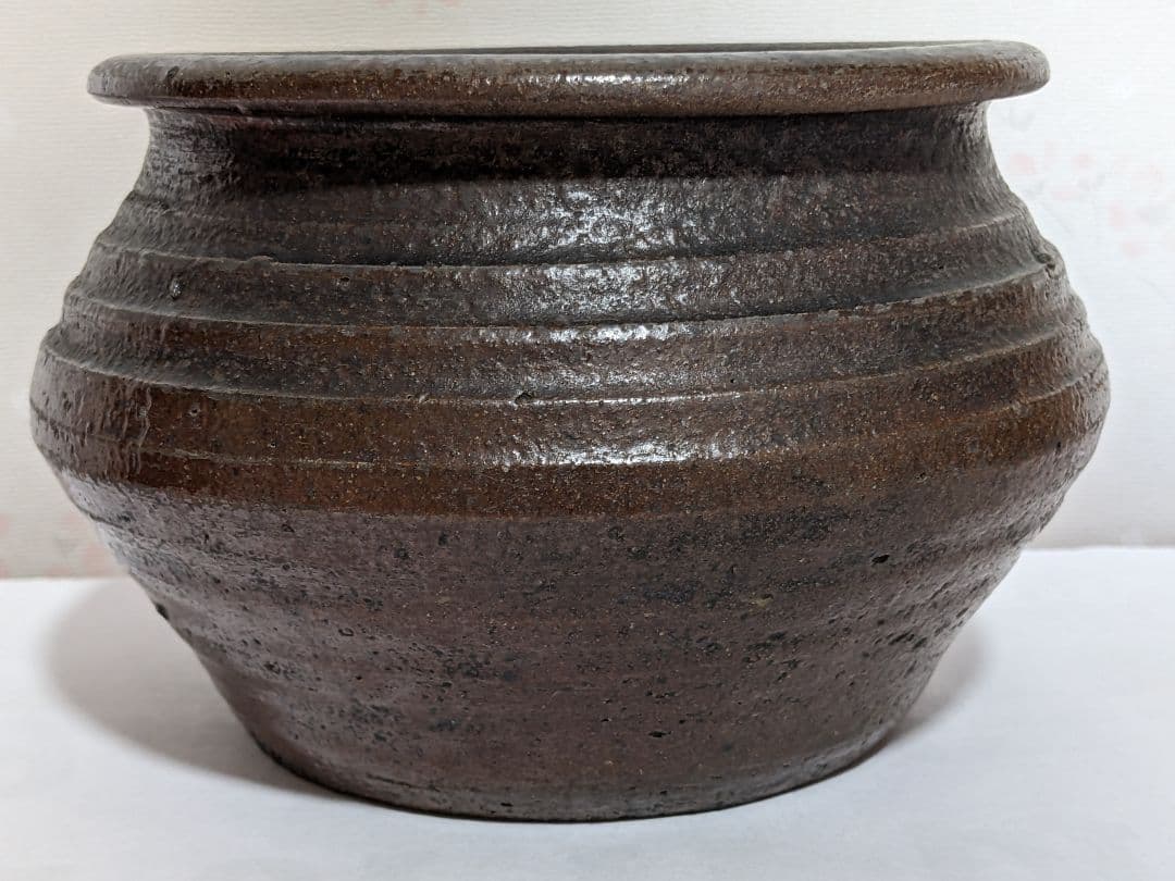 ♦江戸時代 香炉 建水 梅花皮 茶道具 アンティーク骨董品 コレクション