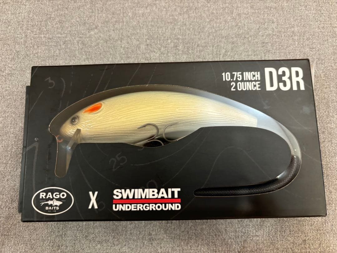 SWIMBAIT UNDERGROUND × RAGO BAITS D3R
