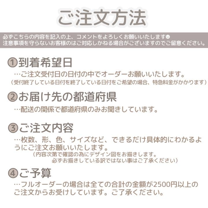 オリジナルアイシングクッキー製作▼専用オーダーページ