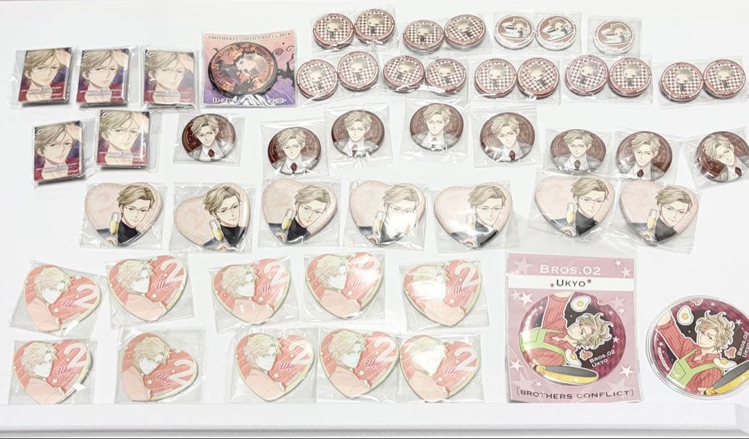 BROTHERS CONFLICT ブラコン 缶バッジ 219個 まとめ売り
