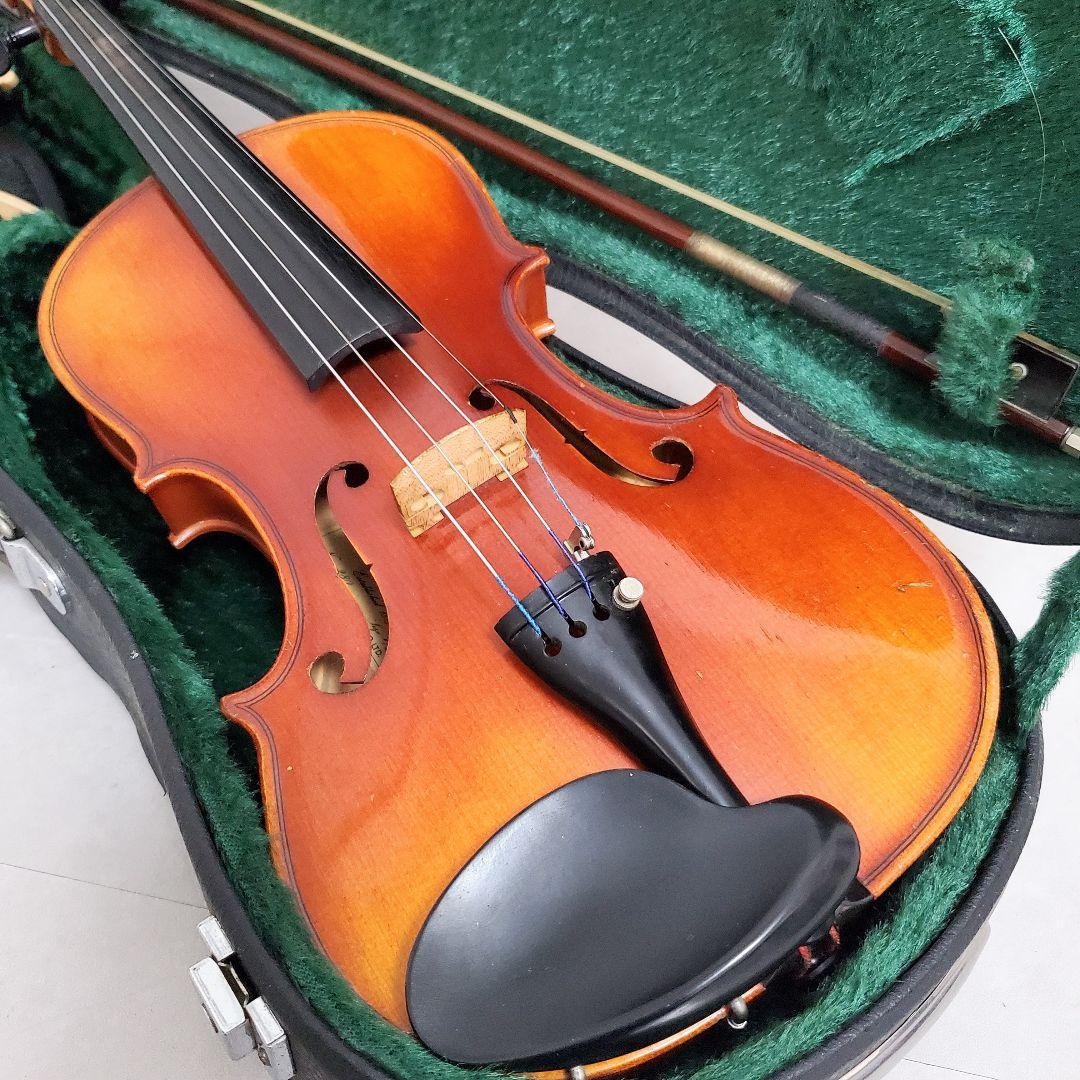 美品✨️SUZUKI スズキ No.280 バイオリン 1/2 1978年 弓