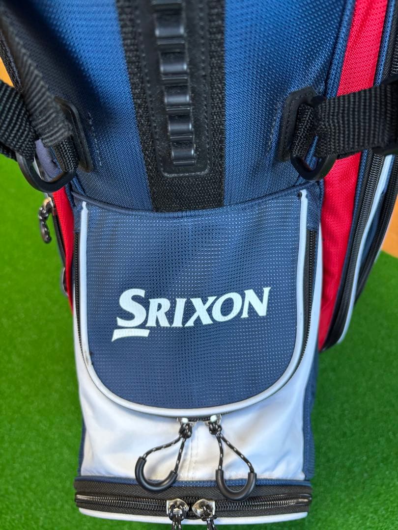 SRIXON キャディバッグ ネイビー/レッド