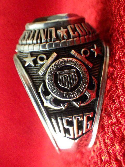 【1975年製】USCG コストガード ヴィンテージ ミリタリーリング 23号