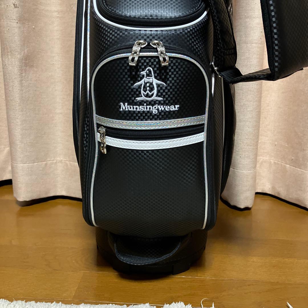 Munsingwear マンシングウェアゴルフバッグ ブラック
