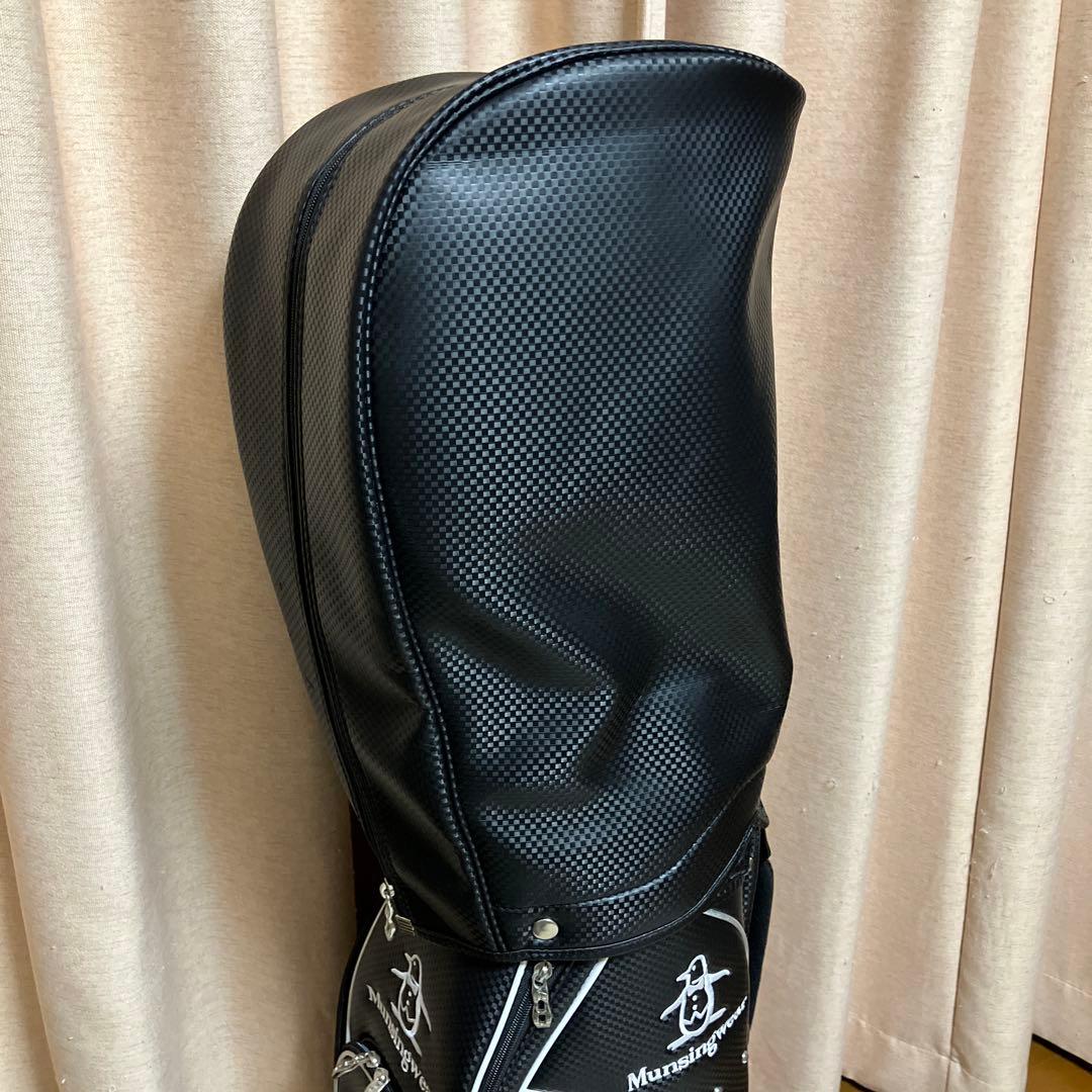 Munsingwear マンシングウェアゴルフバッグ ブラック