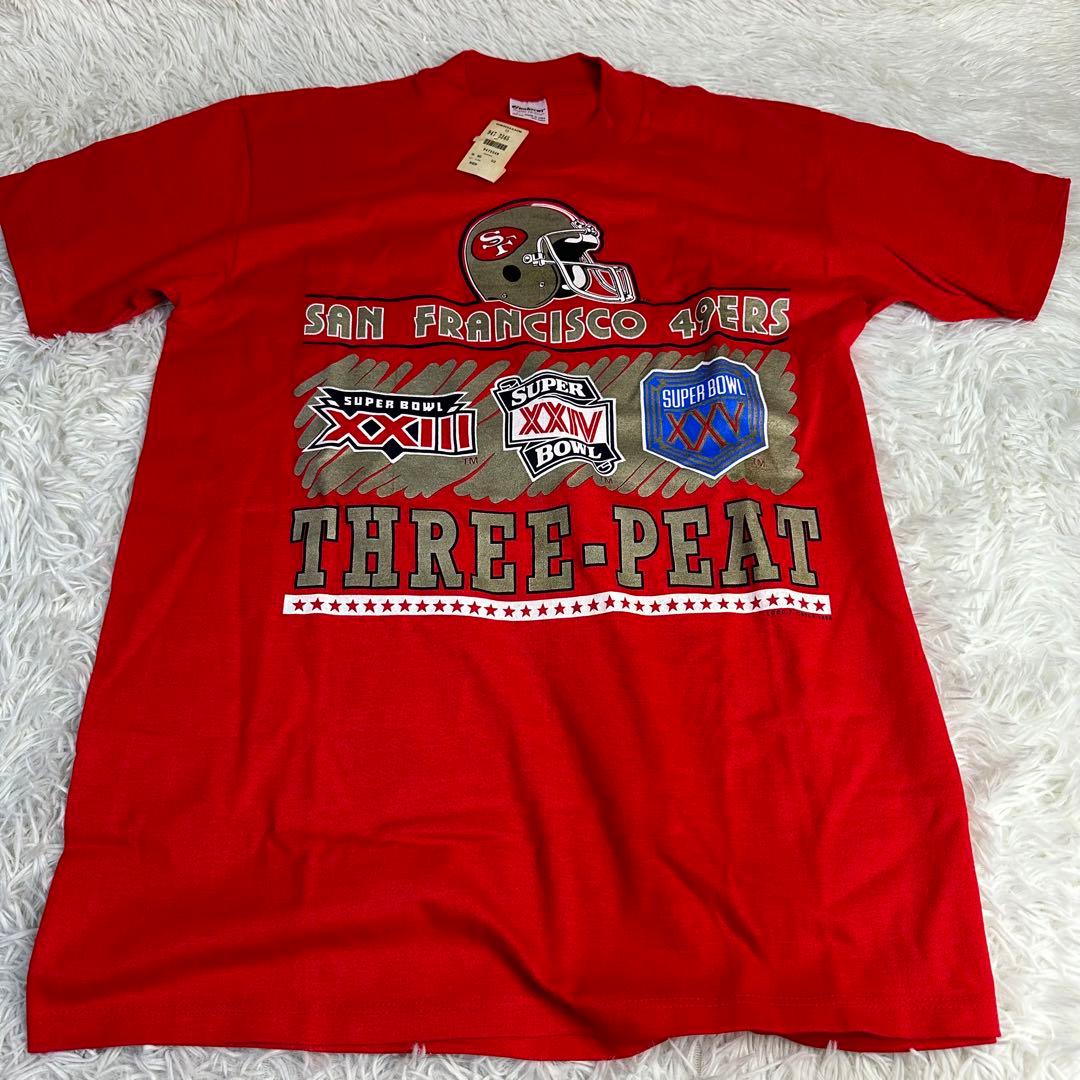 新品 希少San Francisco 49ers スーパーボウル記念Tシャツ Ｌ