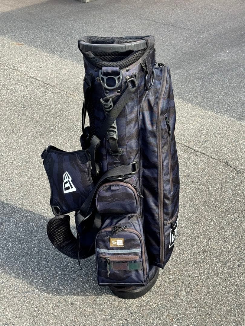 ”中古”ニューエラ　NEWERA ゴルフバック　キャディバッグ