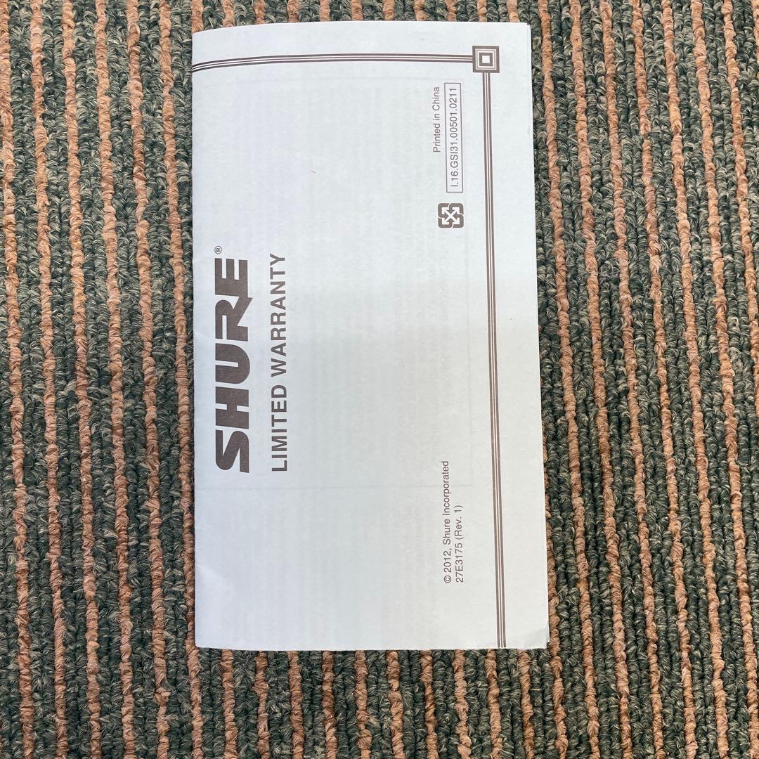 配信機器・PA機器・レコーディング機器 SHURE SVX24/PG58