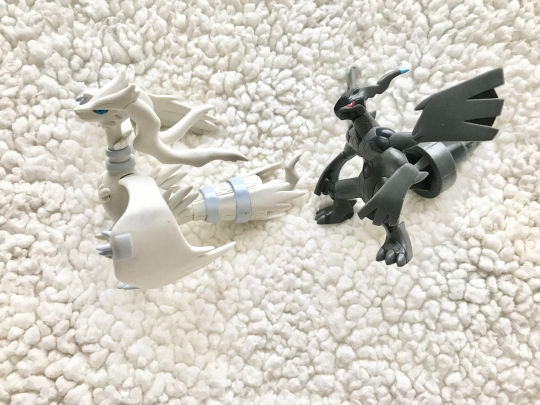 ポケモン 立体ポケモン図鑑 ゼクロム レシラム セット