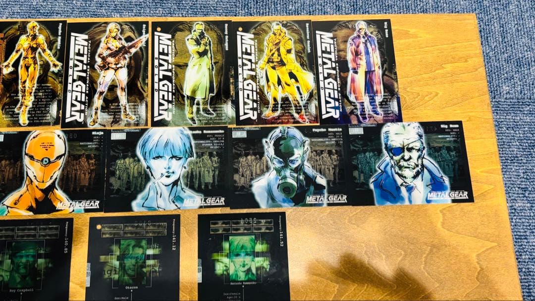 メタルギアソリッド　トレーディングカード