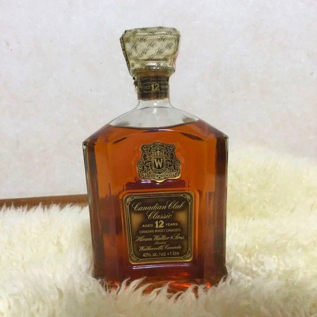 古酒 旧ボトル Canadian club classics12years.1L
