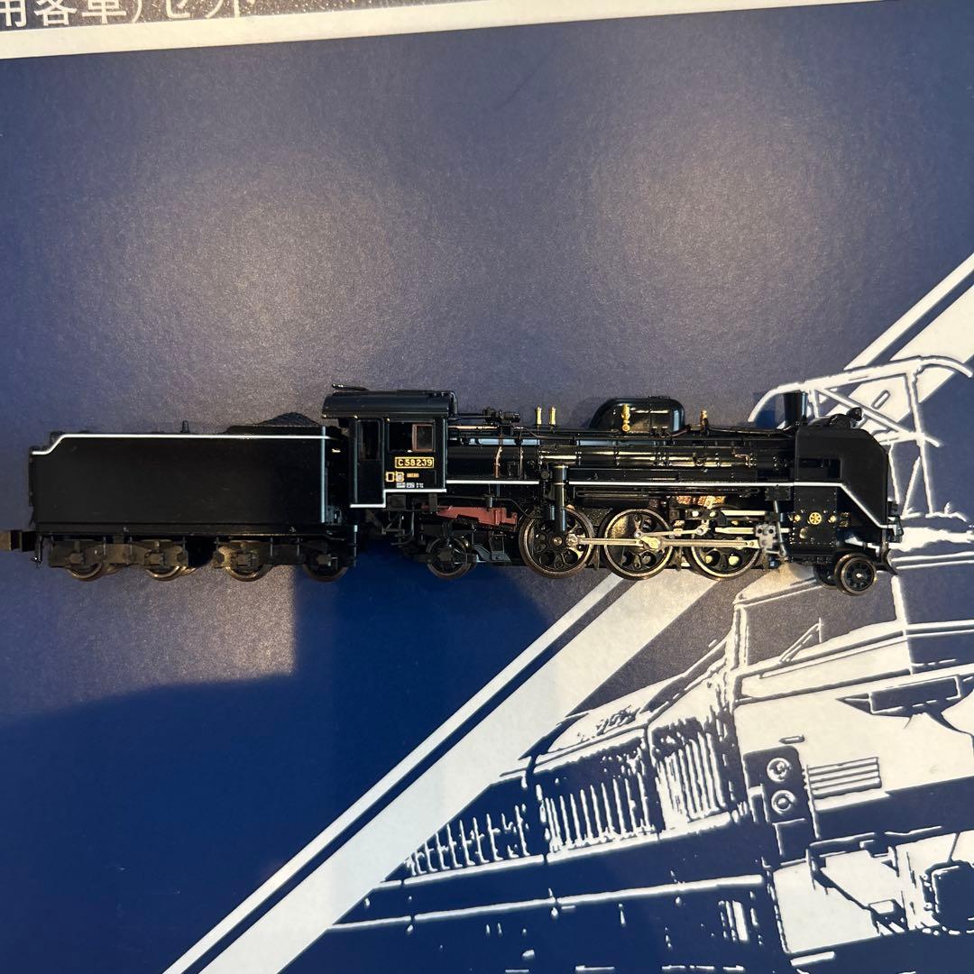 TOMIX SL銀河 C58 239(2023年仕様） ポポンデッタ室内灯取り付