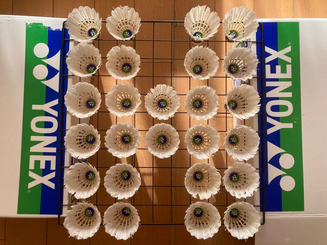 エアロセンサ500など　リペア済み基礎打ち・ノック用シャトル126個