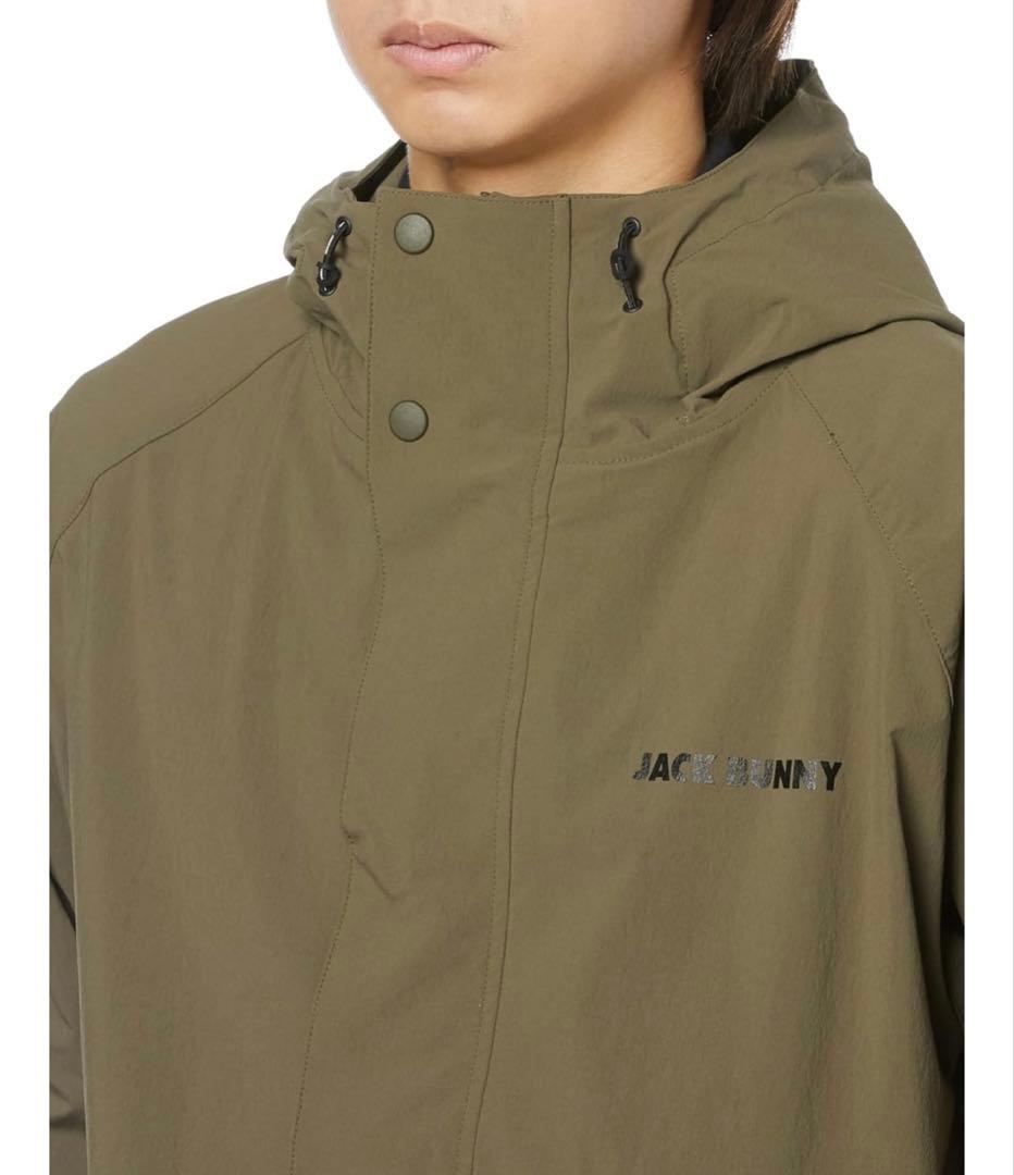 ジャックバニー ゴルフ ウインドブレーカー 秋 冬 2WAYナイロンストレッチ